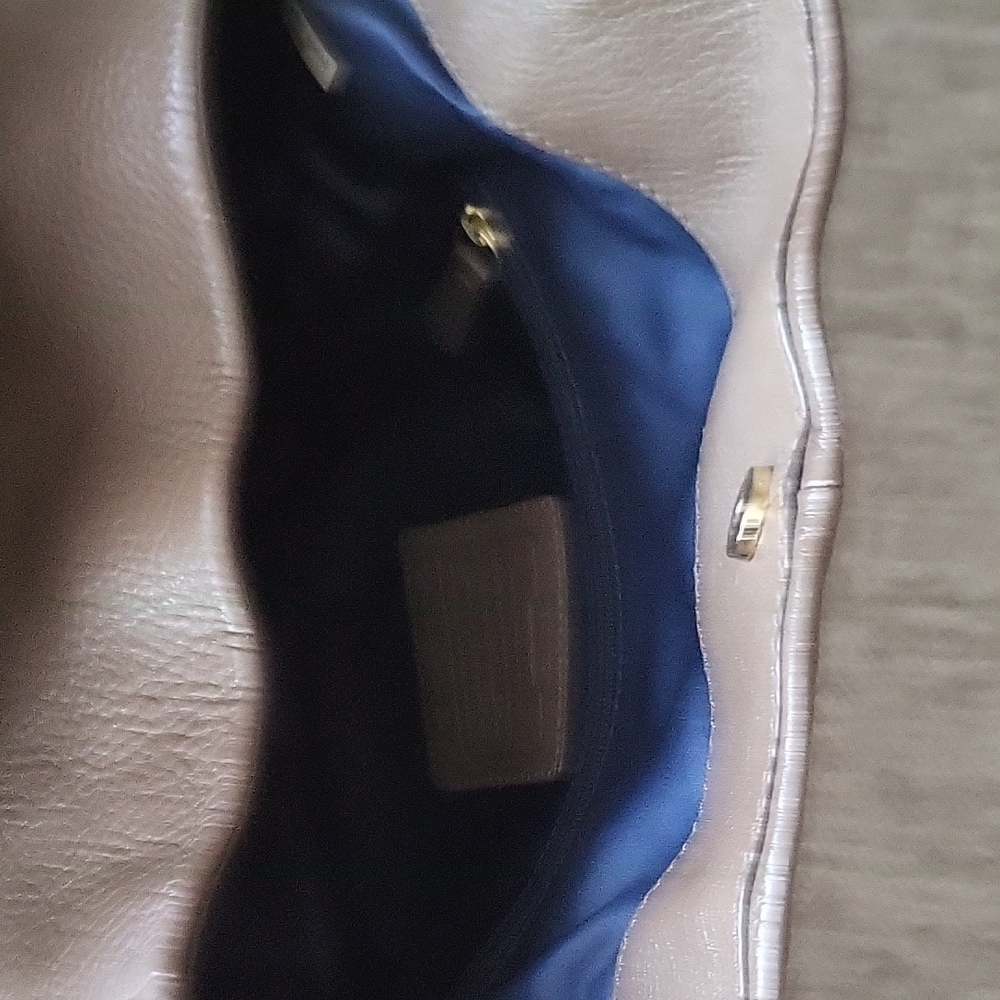 Coach Taupe Leather Shoulder Bag - Picture 4 of 5